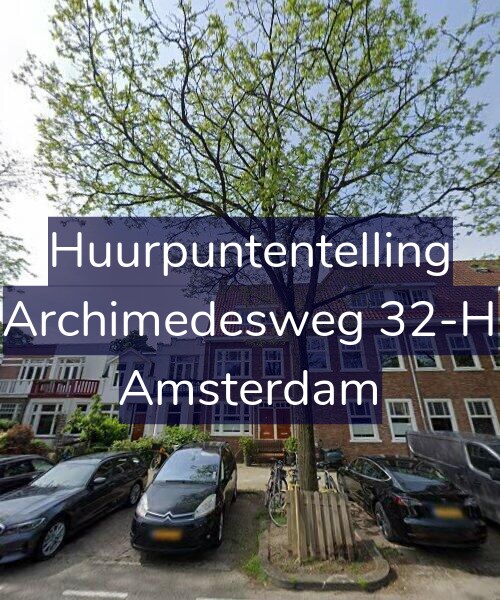 Foto gevel Huurpuntentelling voor Archimedesweg 32-H, Amsterdam