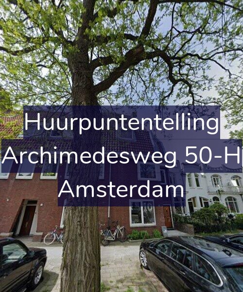 Foto gevel Huurpuntentelling voor Archimedesweg 50-H, Amsterdam