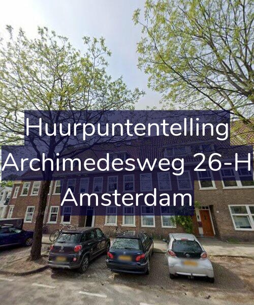 Foto gevel Huurpuntentelling voor Archimedesweg 26-H, Amsterdam