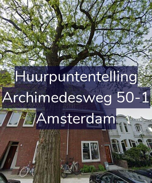 Foto gevel Huurpuntentelling voor Archimedesweg 50-1, Amsterdam