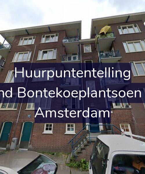 Foto gevel Huurpuntentelling voor Arend Bontekoeplantsoen 2-H, Amsterdam