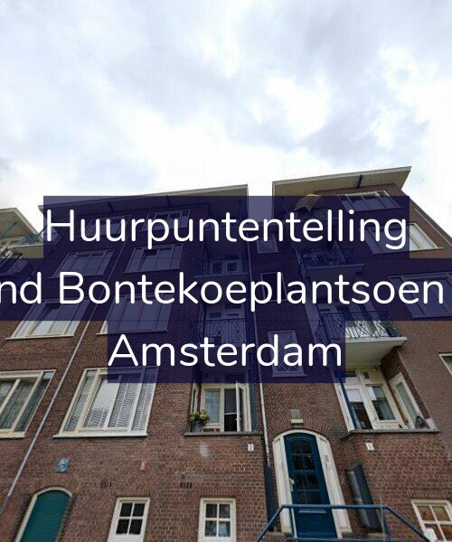 Foto gevel Huurpuntentelling voor Arend Bontekoeplantsoen 2-2, Amsterdam