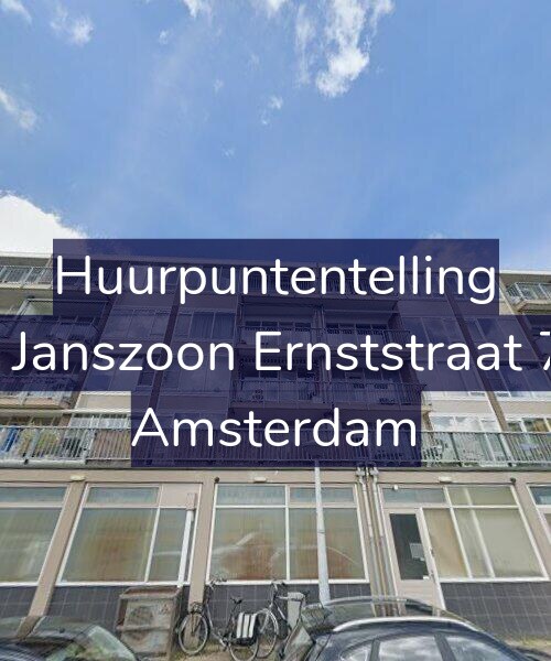 Foto gevel Huurpuntentelling voor Arent Janszoon Ernststraat 727-E, Amsterdam