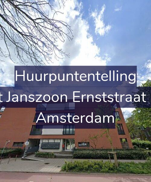 Foto gevel Huurpuntentelling voor Arent Janszoon Ernststraat 1043, Amsterdam