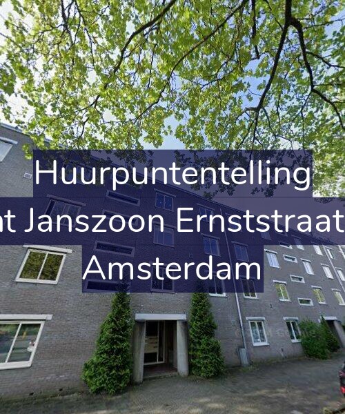 Foto gevel Huurpuntentelling voor Arent Janszoon Ernststraat 201, Amsterdam