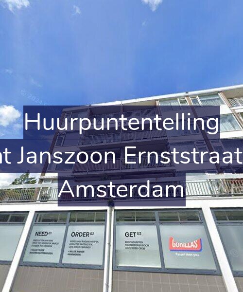 Foto gevel Huurpuntentelling voor Arent Janszoon Ernststraat 775, Amsterdam