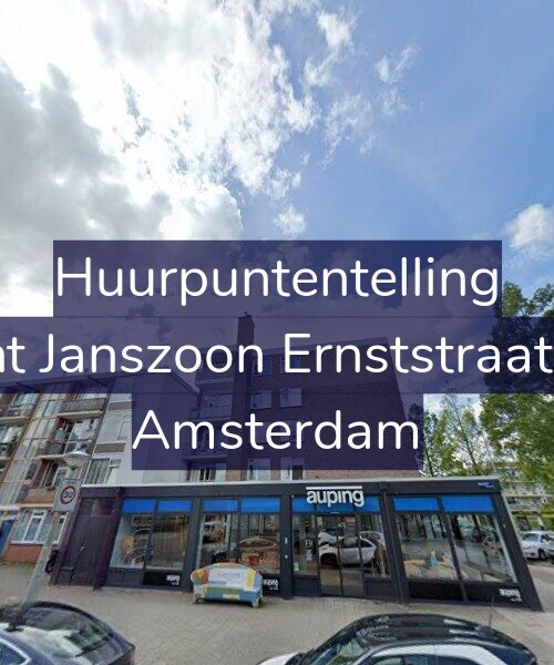 Foto gevel Huurpuntentelling voor Arent Janszoon Ernststraat 837, Amsterdam