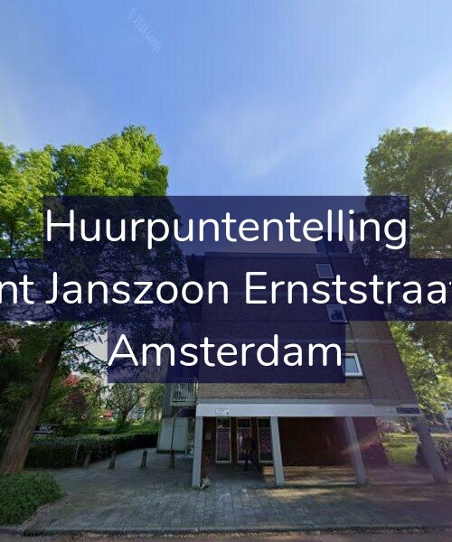 Foto gevel Huurpuntentelling voor Arent Janszoon Ernststraat 20, Amsterdam