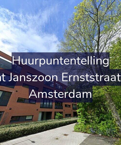 Foto gevel Huurpuntentelling voor Arent Janszoon Ernststraat 959, Amsterdam