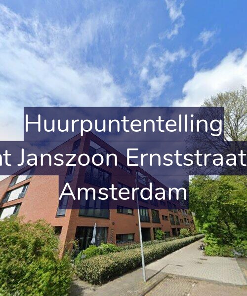 Foto gevel Huurpuntentelling voor Arent Janszoon Ernststraat 981, Amsterdam