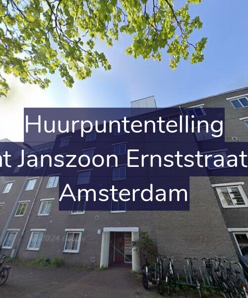 Foto gevel Huurpuntentelling voor Arent Janszoon Ernststraat 259, Amsterdam