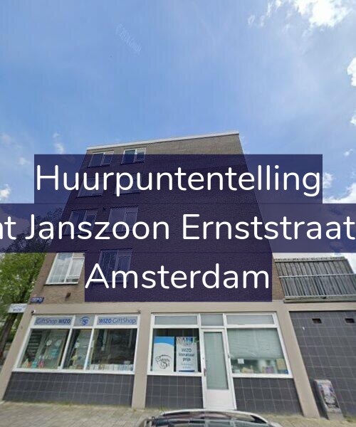 Foto gevel Huurpuntentelling voor Arent Janszoon Ernststraat 707, Amsterdam
