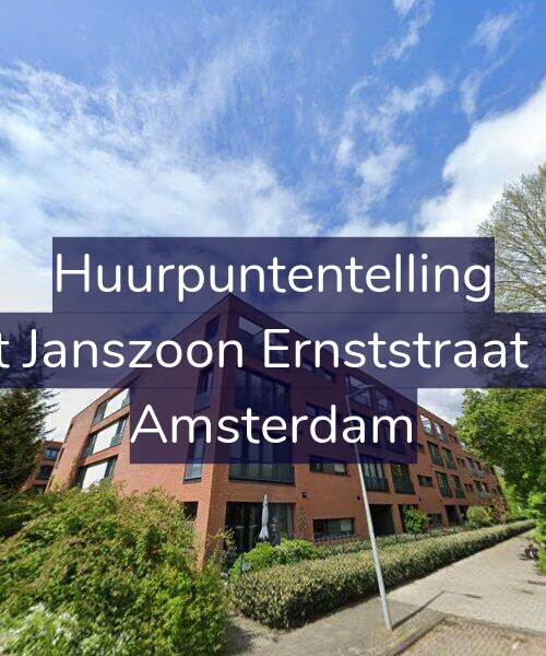 Foto gevel Huurpuntentelling voor Arent Janszoon Ernststraat 1003, Amsterdam