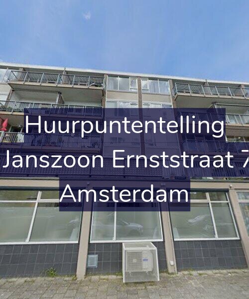 Foto gevel Huurpuntentelling voor Arent Janszoon Ernststraat 727-H, Amsterdam