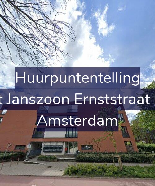 Foto gevel Huurpuntentelling voor Arent Janszoon Ernststraat 1031, Amsterdam