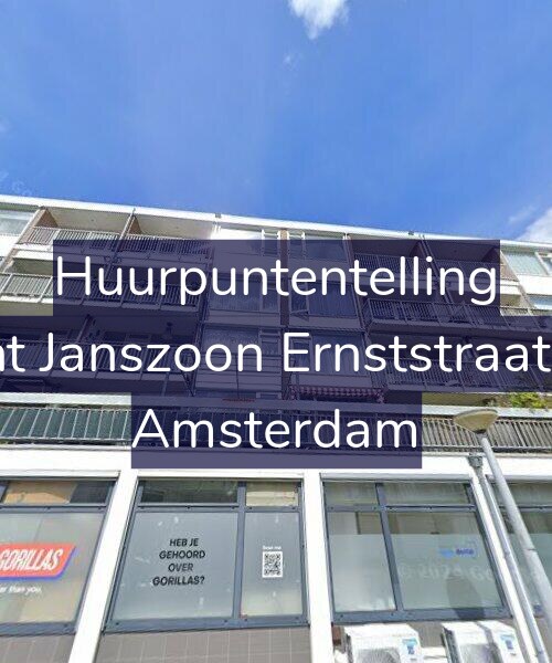 Foto gevel Huurpuntentelling voor Arent Janszoon Ernststraat 767, Amsterdam