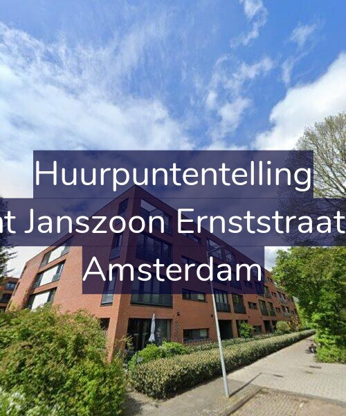 Foto gevel Huurpuntentelling voor Arent Janszoon Ernststraat 995, Amsterdam