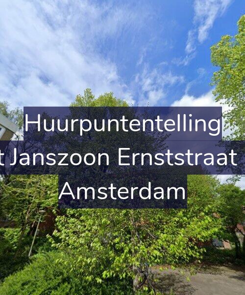 Foto gevel Huurpuntentelling voor Arent Janszoon Ernststraat 1093, Amsterdam
