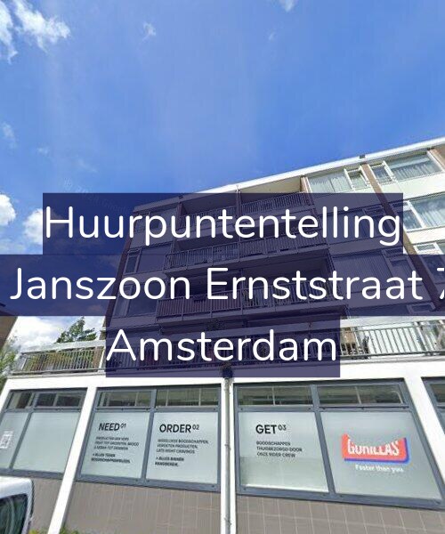 Foto gevel Huurpuntentelling voor Arent Janszoon Ernststraat 795-L, Amsterdam