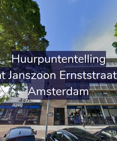 Foto gevel Huurpuntentelling voor Arent Janszoon Ernststraat 811, Amsterdam