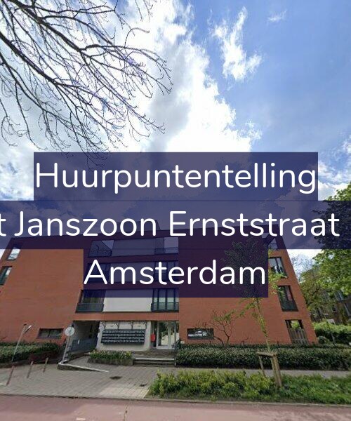 Foto gevel Huurpuntentelling voor Arent Janszoon Ernststraat 1021, Amsterdam