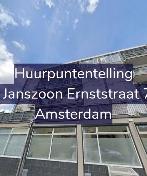 Foto gevel Huurpuntentelling voor Arent Janszoon Ernststraat 727-K, Amsterdam
