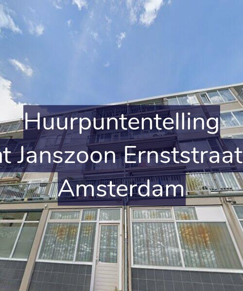 Foto gevel Huurpuntentelling voor Arent Janszoon Ernststraat 683, Amsterdam