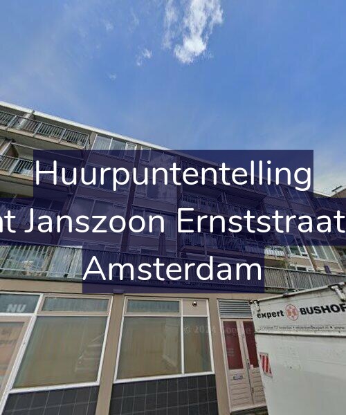 Foto gevel Huurpuntentelling voor Arent Janszoon Ernststraat 693, Amsterdam