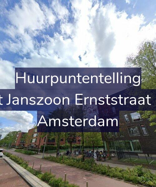 Foto gevel Huurpuntentelling voor Arent Janszoon Ernststraat 1081, Amsterdam