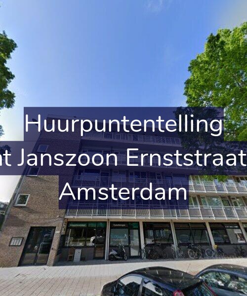 Foto gevel Huurpuntentelling voor Arent Janszoon Ernststraat 737, Amsterdam