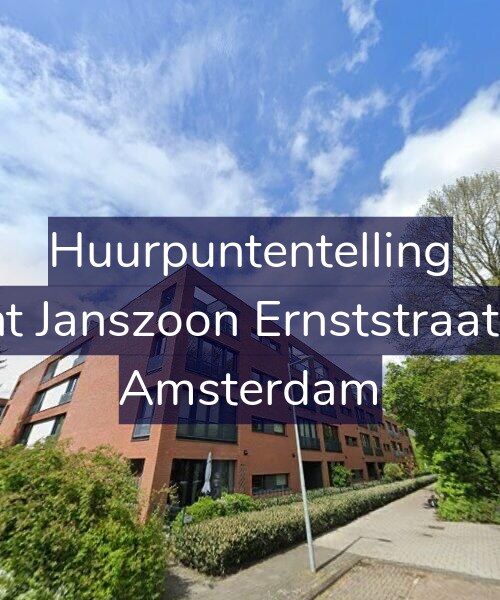 Foto gevel Huurpuntentelling voor Arent Janszoon Ernststraat 991, Amsterdam
