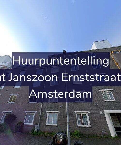 Foto gevel Huurpuntentelling voor Arent Janszoon Ernststraat 275, Amsterdam