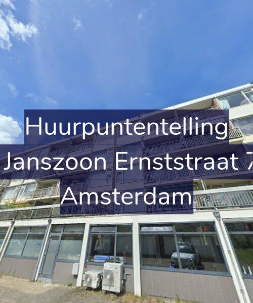 Foto gevel Huurpuntentelling voor Arent Janszoon Ernststraat 795-C, Amsterdam