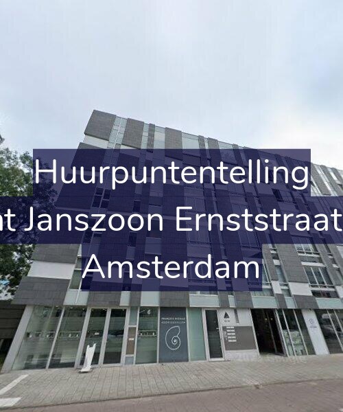 Foto gevel Huurpuntentelling voor Arent Janszoon Ernststraat 262, Amsterdam