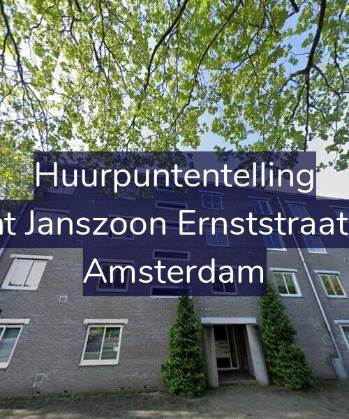 Foto gevel Huurpuntentelling voor Arent Janszoon Ernststraat 207, Amsterdam