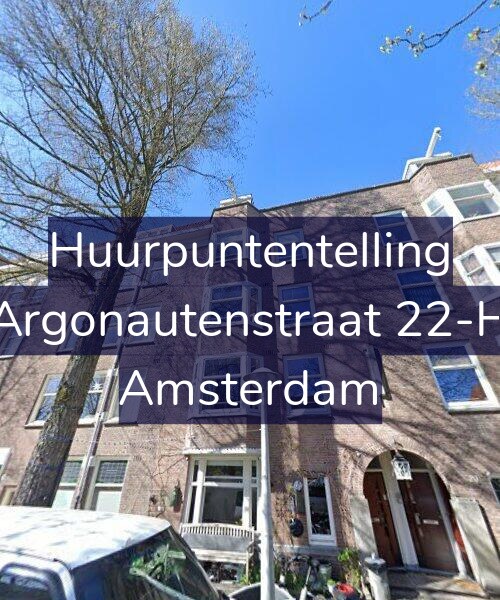 Foto gevel Huurpuntentelling voor Argonautenstraat 22-H, Amsterdam