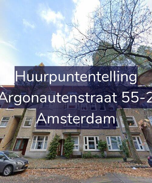 Foto gevel Huurpuntentelling voor Argonautenstraat 55-2, Amsterdam