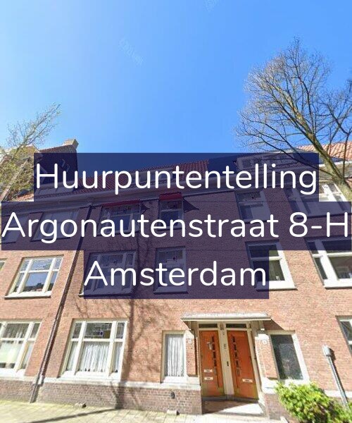 Foto gevel Huurpuntentelling voor Argonautenstraat 8-H, Amsterdam