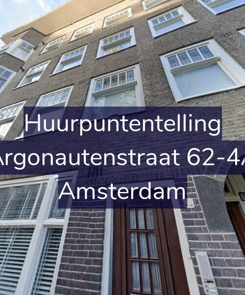 Foto gevel Huurpuntentelling voor Argonautenstraat 62-4A, Amsterdam