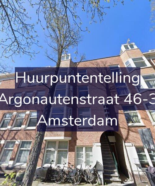 Foto gevel Huurpuntentelling voor Argonautenstraat 46-3, Amsterdam