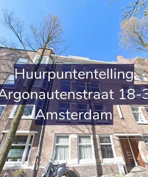 Foto gevel Huurpuntentelling voor Argonautenstraat 18-3, Amsterdam