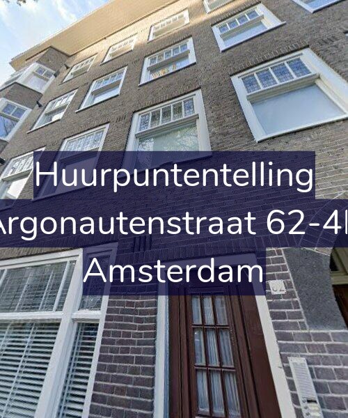 Foto gevel Huurpuntentelling voor Argonautenstraat 62-4B, Amsterdam