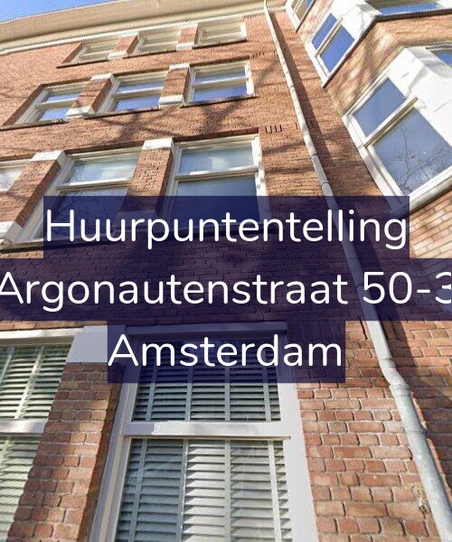Foto gevel Huurpuntentelling voor Argonautenstraat 50-3, Amsterdam