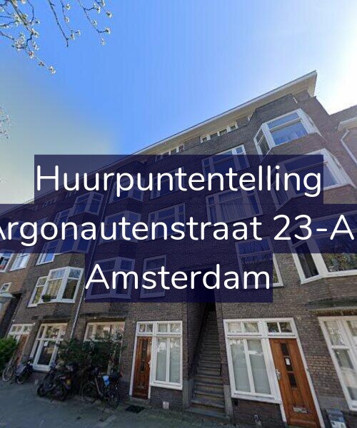 Foto gevel Huurpuntentelling voor Argonautenstraat 23-A1, Amsterdam