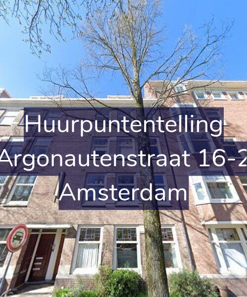 Foto gevel Huurpuntentelling voor Argonautenstraat 16-2, Amsterdam
