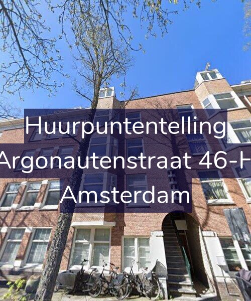Foto gevel Huurpuntentelling voor Argonautenstraat 46-H, Amsterdam