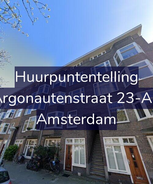 Foto gevel Huurpuntentelling voor Argonautenstraat 23-A4, Amsterdam