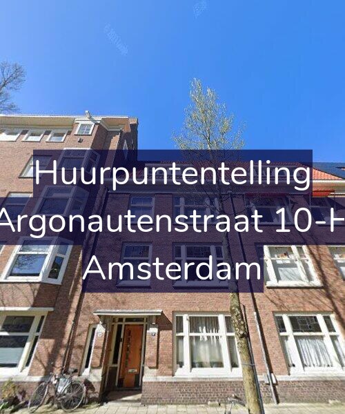 Foto gevel Huurpuntentelling voor Argonautenstraat 10-H, Amsterdam