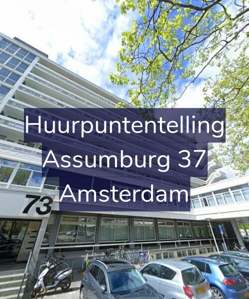 Foto gevel Huurpuntentelling voor Assumburg 37, Amsterdam