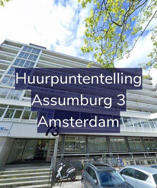 Foto gevel Huurpuntentelling voor Assumburg 3, Amsterdam